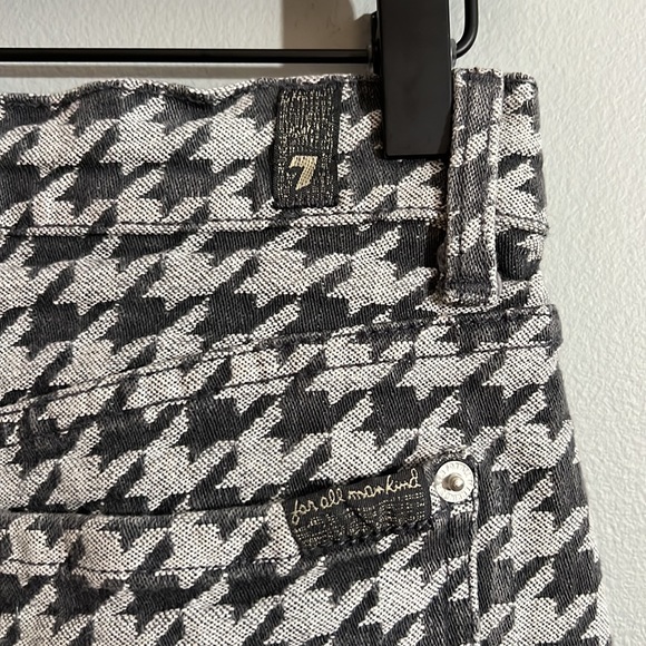 Vintage 7 for All Mankind Mini Skirt - Size 26 - Picture 3 of 6